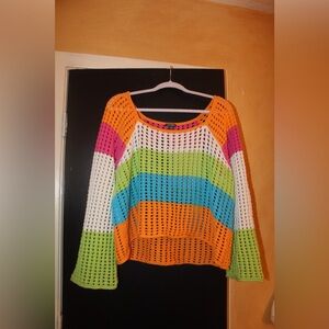 Target wild fable crochet top!